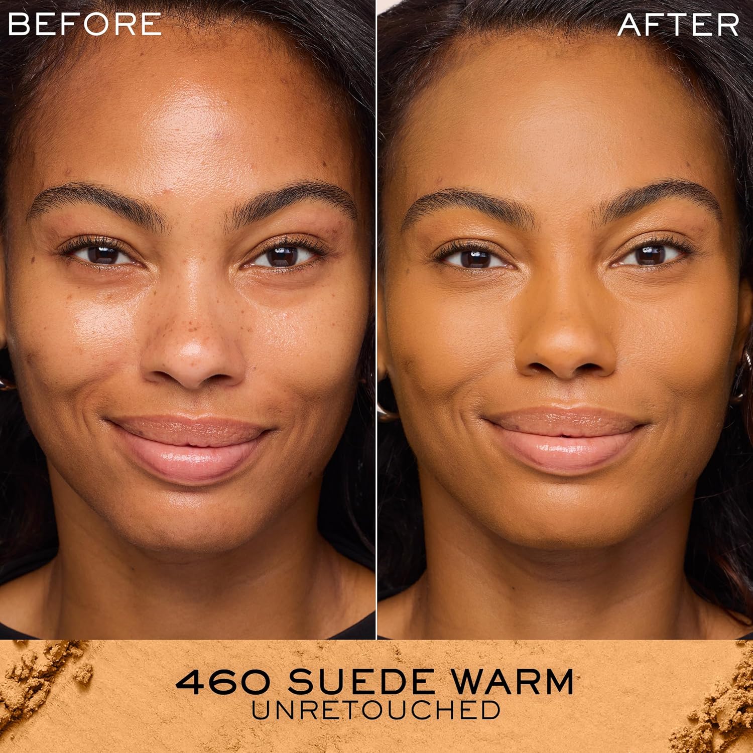 Lancôme Dual Finish Powder Foundation - Natural Finish, Sheer-to-Full Coverage, Longwear Powder Foundation, Controls Shine - Image 3