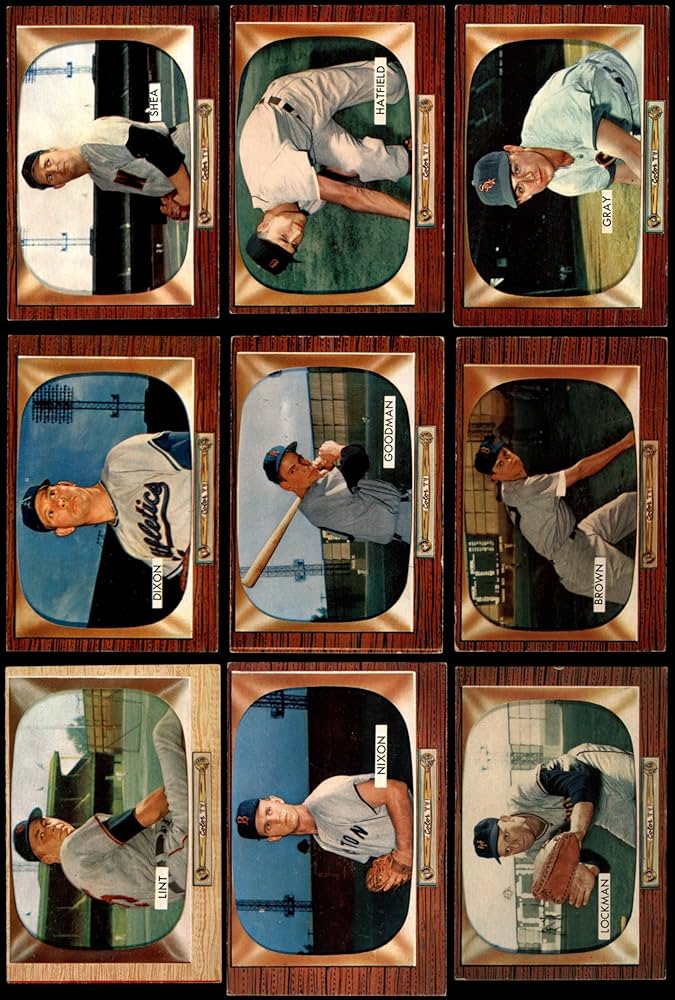 Amazon.com: 1955 Bowman Baseball Low Number Complete Set