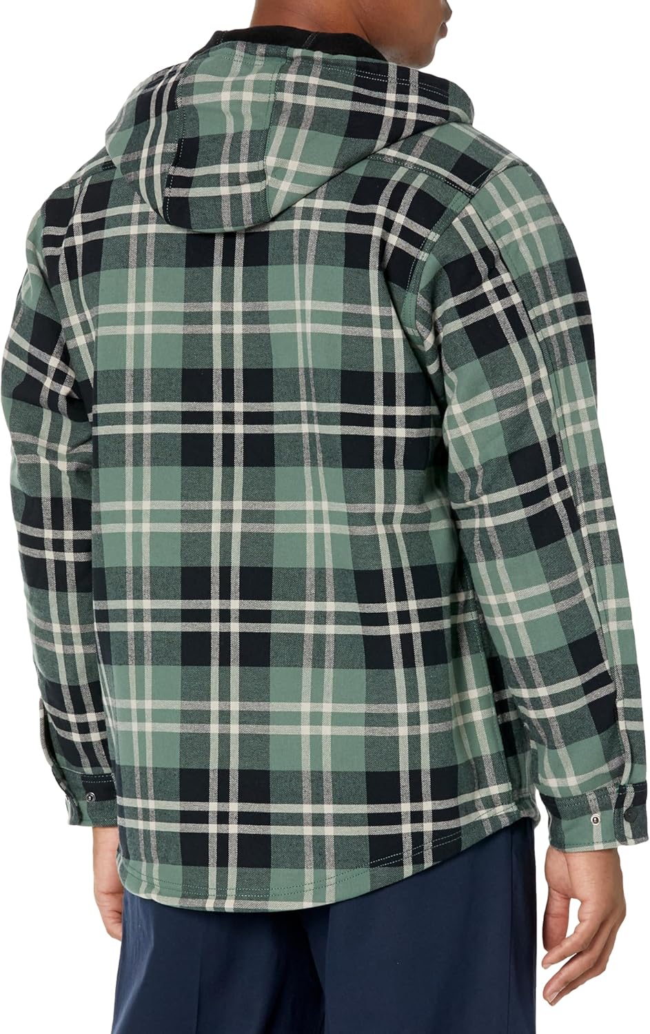 Wolverine Mens Bucksaw Hooded Flannel Shirt Jac