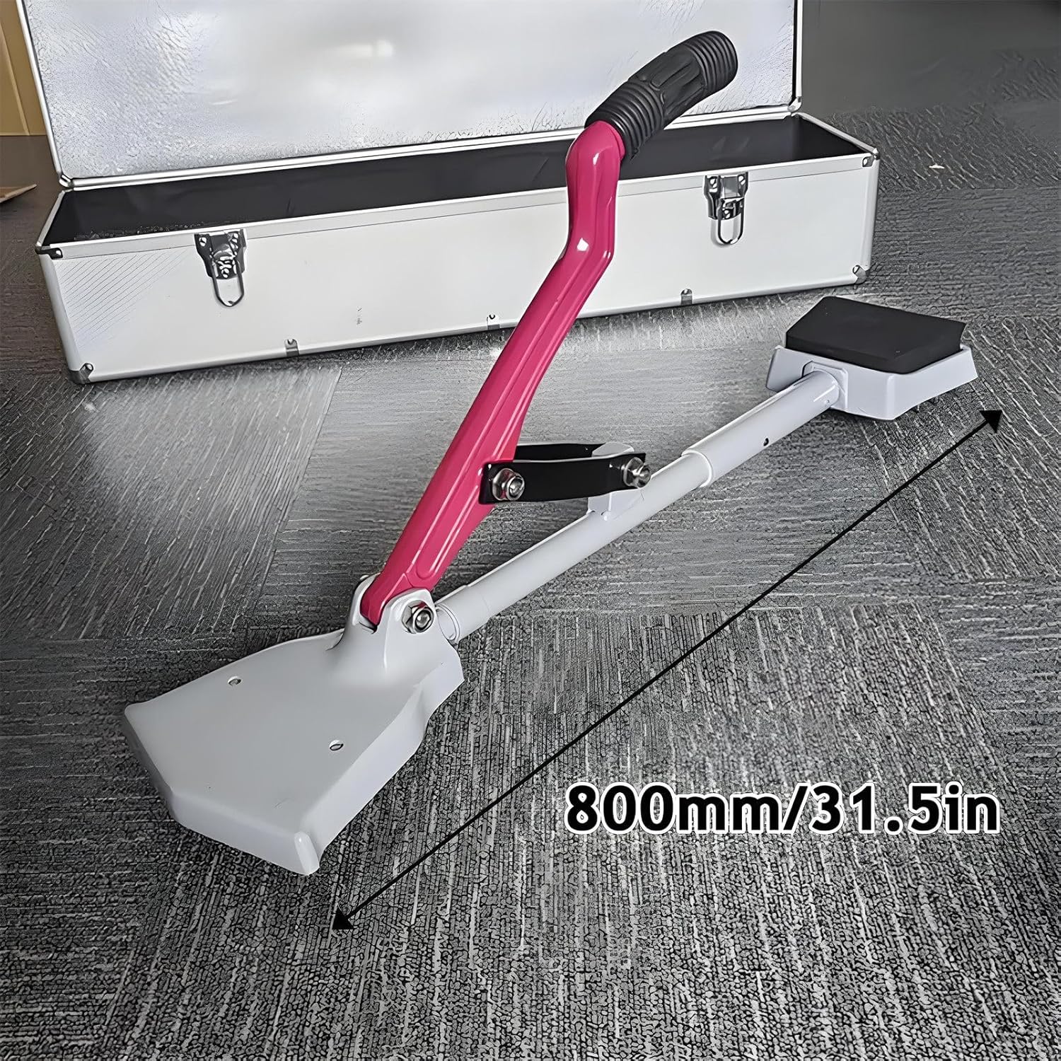Handheld Carpet & Upholstery Cleaner Machine, Fabric Steam Cleaner 450w 11kpa Strong Suction Spot and Stain Remover with 2 Brush 31x17x35cm