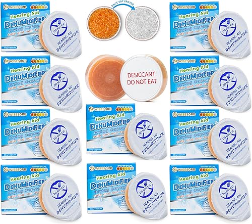 Miniatura 14 de Secador de audífonos, deshumidificador de audífonos, tarro de secado auditivo y juego de deshumidificador