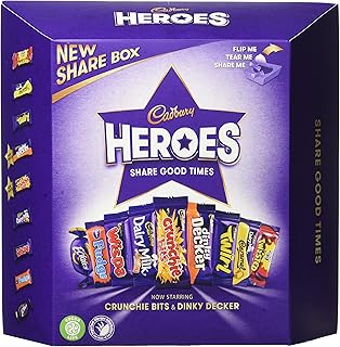 Cadbury Heroes Chocolate Gift Carton, 385 g