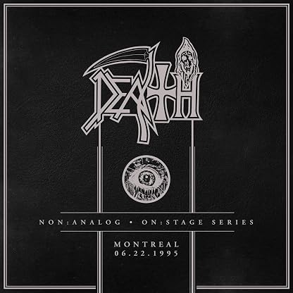 Non:Analog - On:Stage Series - Montreal 06-22-1995 por Death, capa do álbum