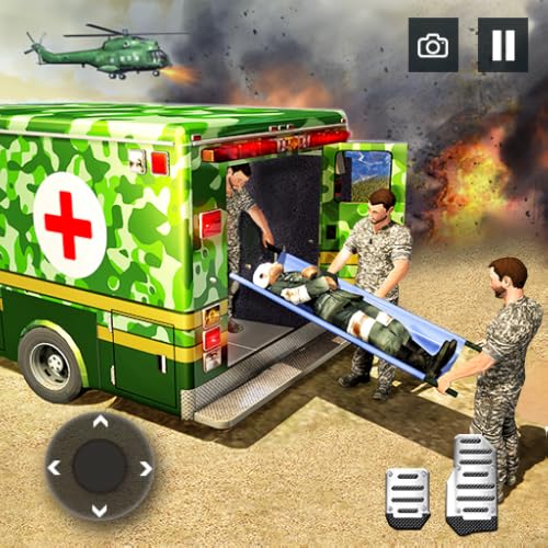 US Army Commando Ambulance Rescue Offroad Simulator Game
