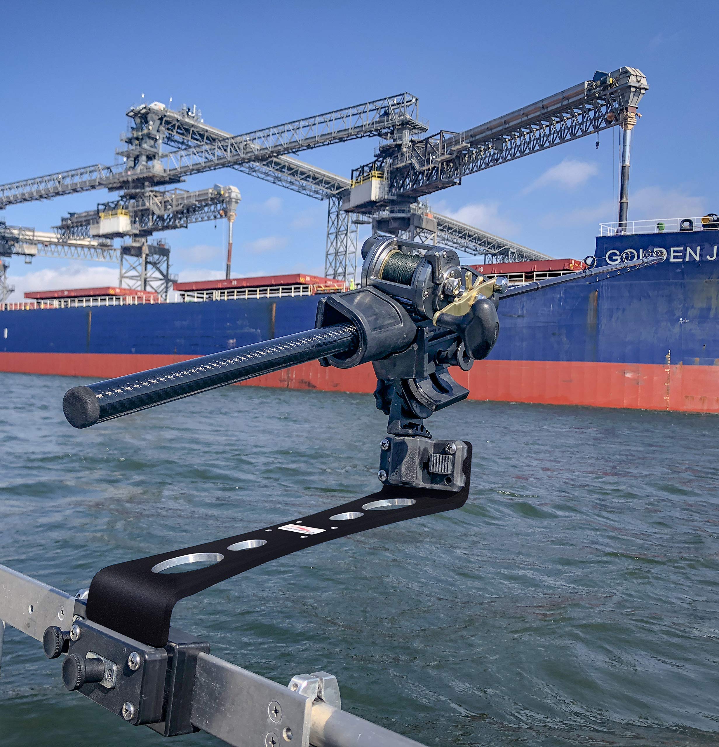 Fish Fighter Fishing Rod Riser Mounting Bracket | Professional 8