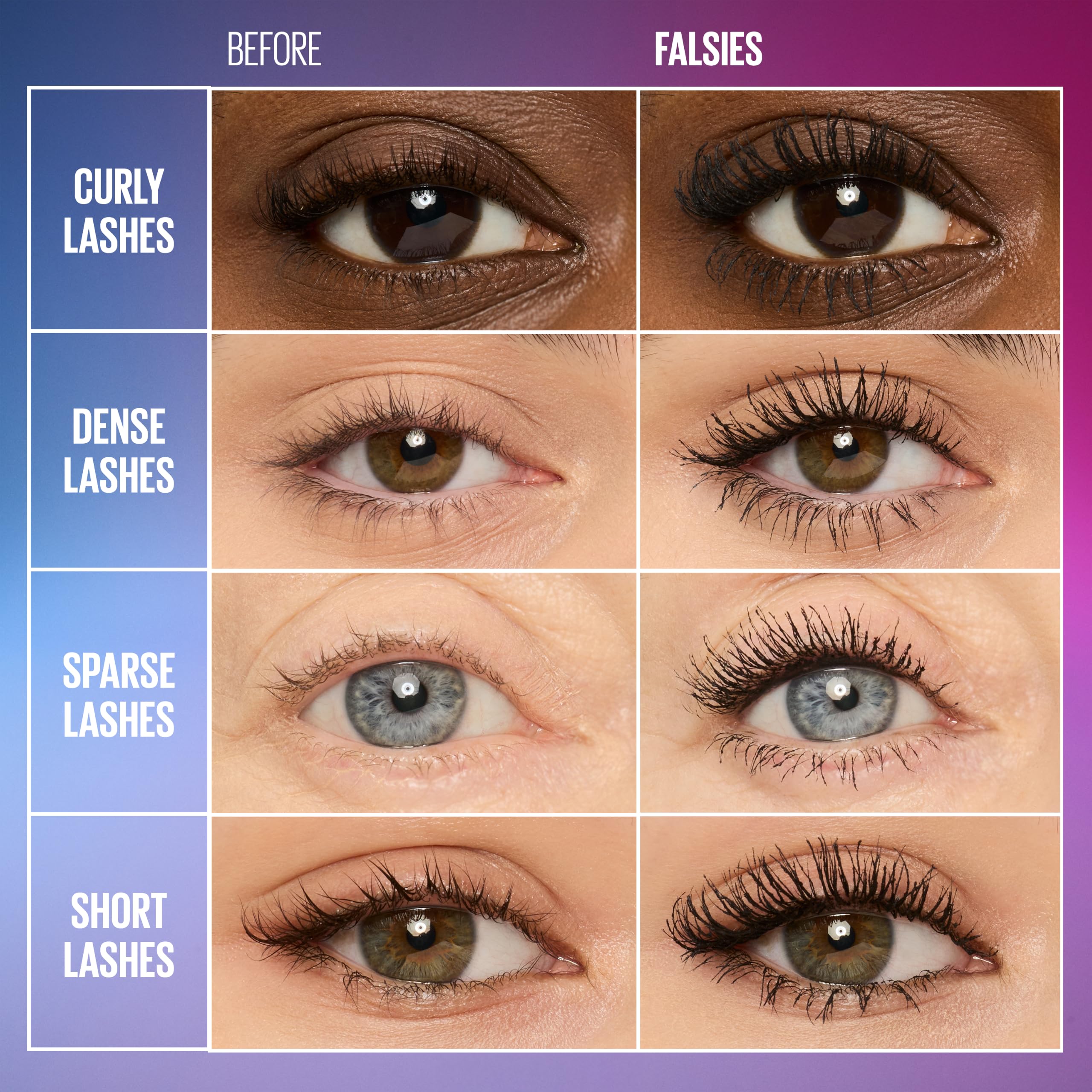 Maybelline Volum' Express Falsies Mascara - Waterproof -3 Maybelline Volum' Express Falsies Mascara - Waterproof -3