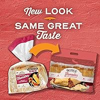 Vista 4 de Del Real Foods Tamales (paquete de 6) Cerdo en salsa roja 24 onzas