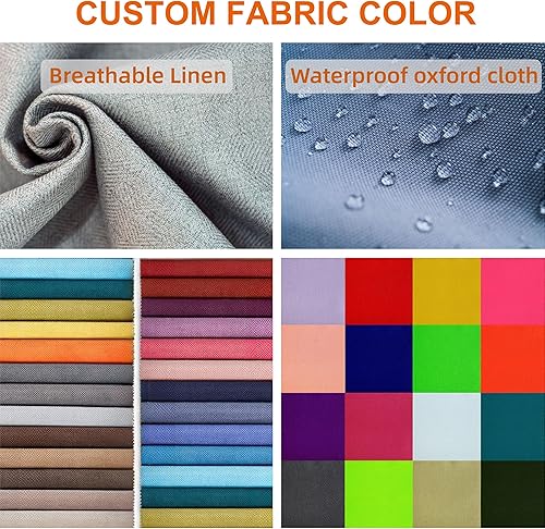 Miniatura 2 de Amorita Cojín de banco de tamaño personalizado, cojines suaves para silla de banco para ventana de bahía, sofá, patio, muebles de exterior e