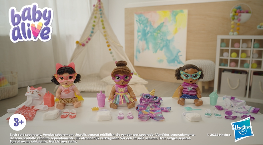 Amazon.com: Baby Alive Super BFF Tilly Tinker Black Hair Dress Up