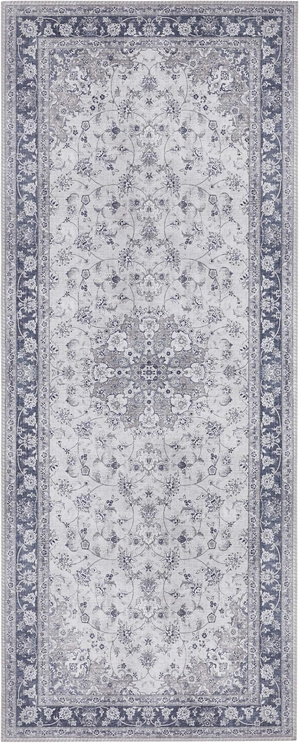 Elle Decor Nain Oriental Design Rug 80 x 200 cm 100 Polyester Suitable