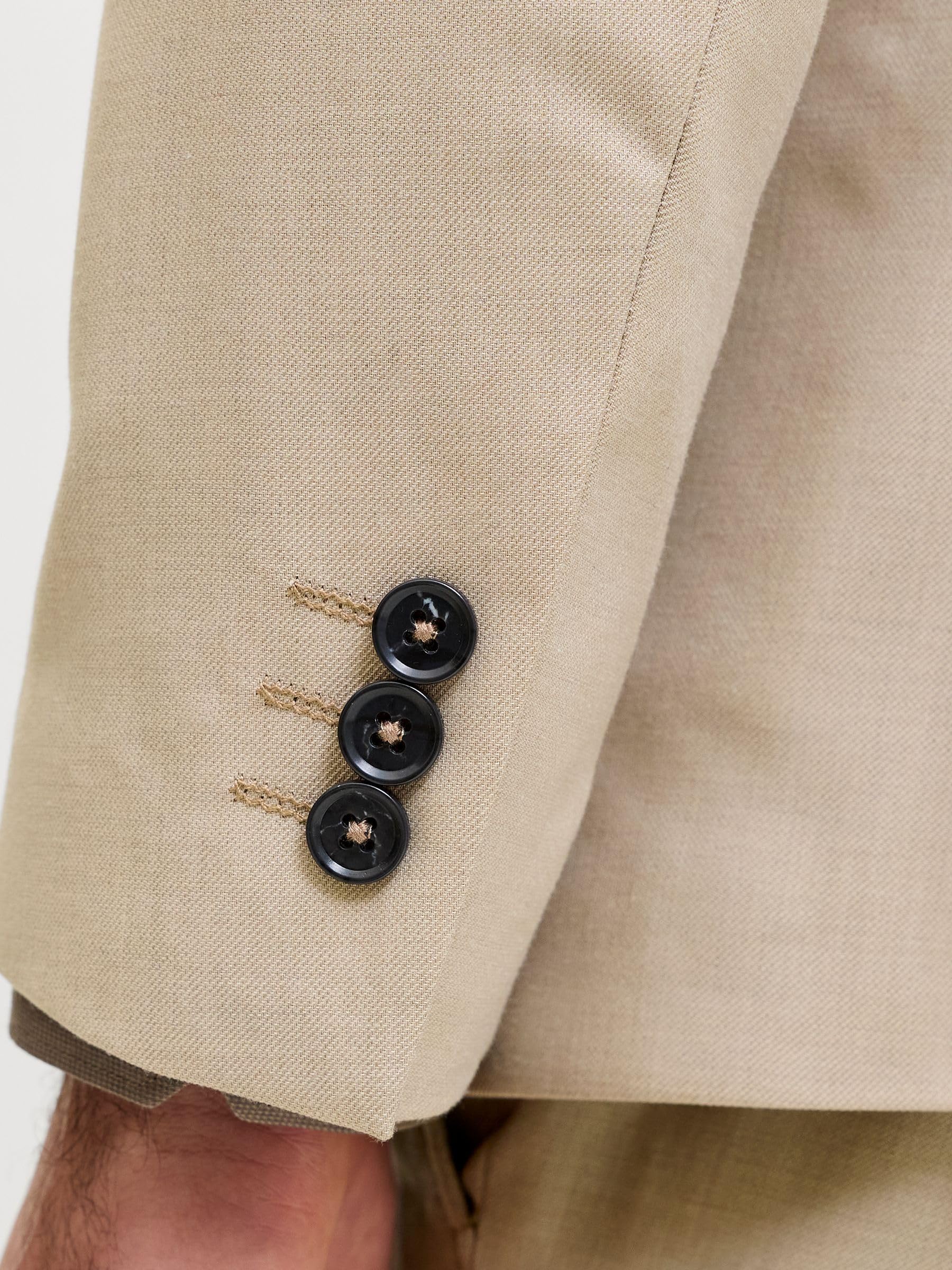 JACK & JONES Blazer croisé JPRSOLARIS Blazers Super Slim Fit | Blazer simple boutonnage