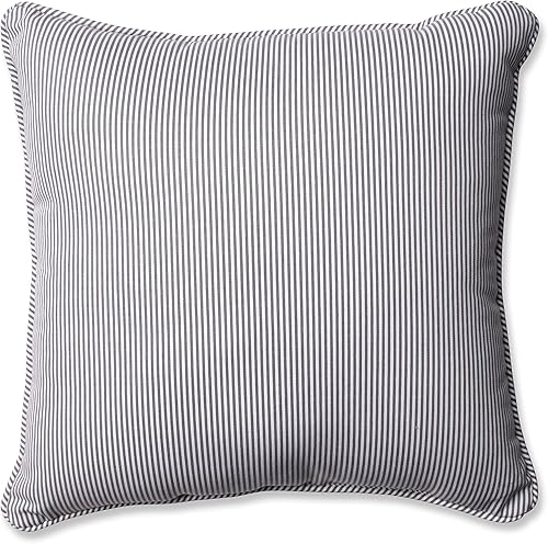 Pillow Perfect Oxford - Almohada de carbón, 18 pulgadas