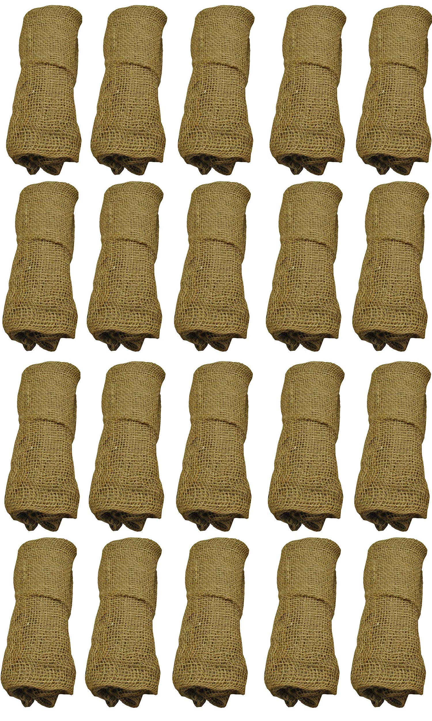 Selections Compostable Leaf Sacks Bags Biodegradable Composter Jute (100 x 80cm) - Pack of 20