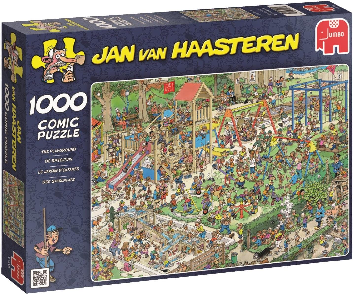 Jan Van Haasteren 1599 The Playground 1000 Piece Jigsaw Puzzle