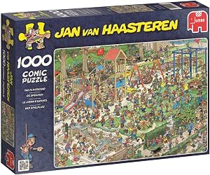JUMBO Jan Van Haasteren Jigsaw Puzzle - The Dutch Craft Market, 1000 Pieces - View #3