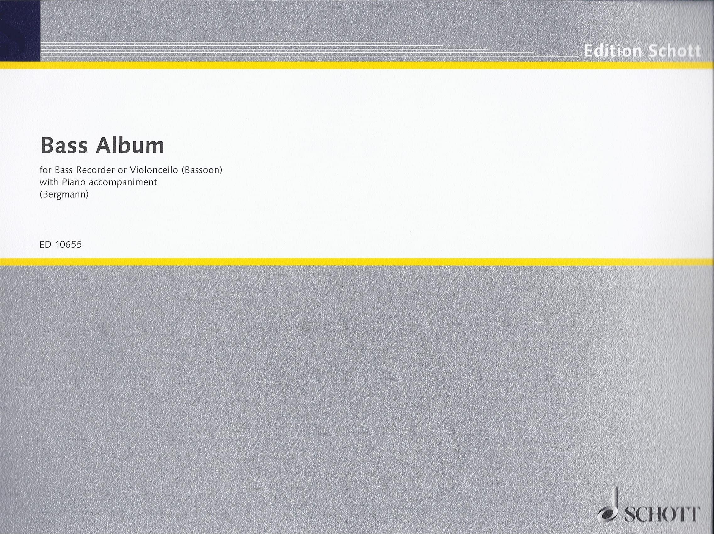Bass Album: bass recorder and piano.