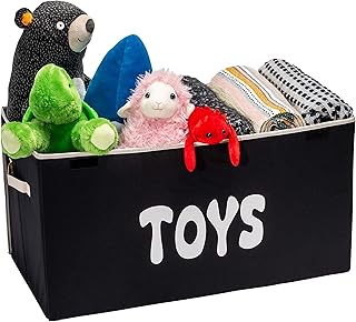 black toy storage