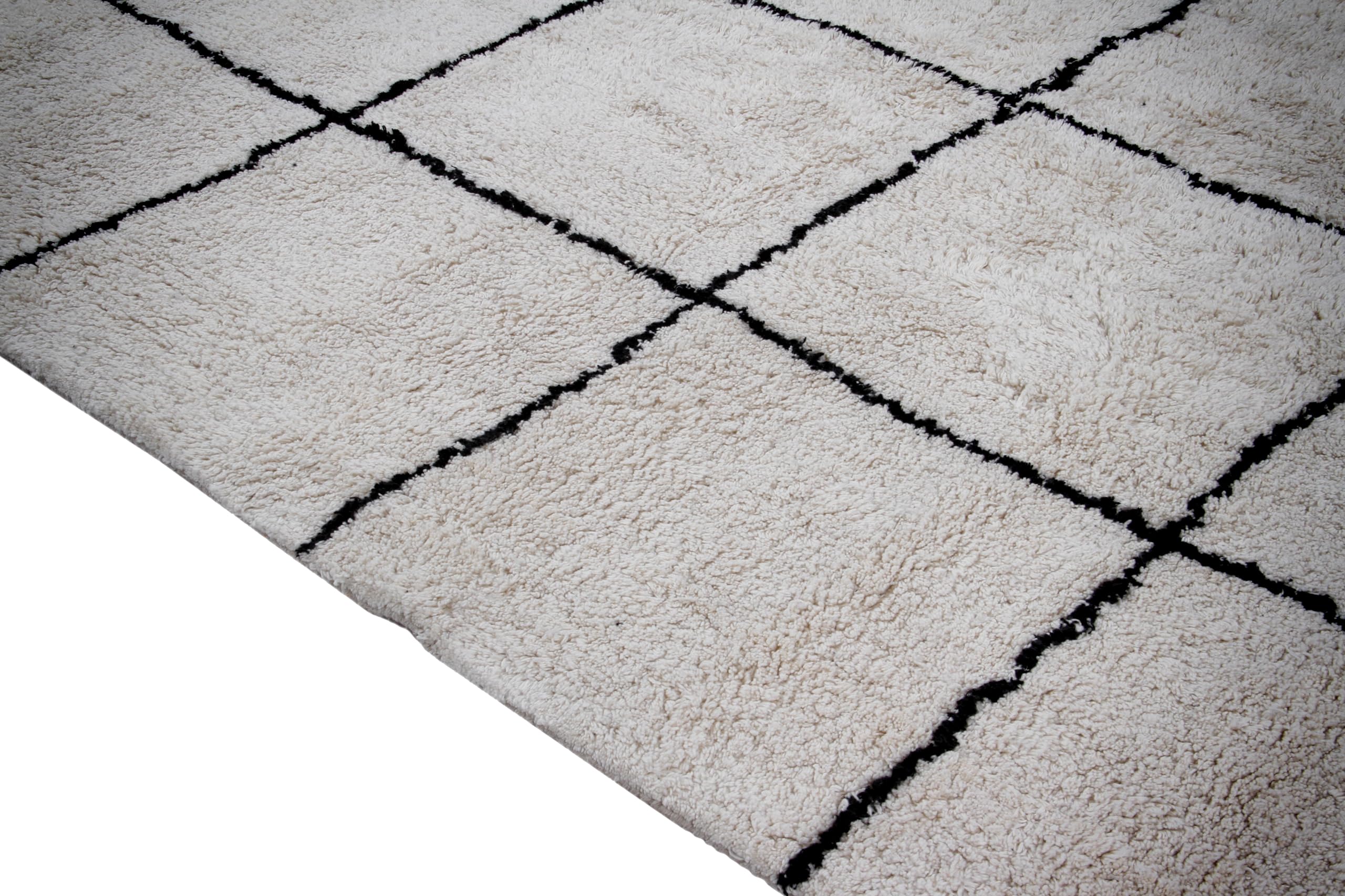 TAPIS BERBERO EN COTON DES.1 200X140