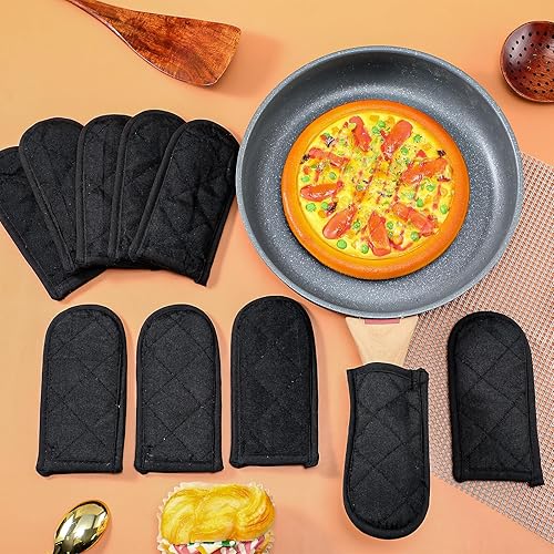 Miniatura 6 de Dandat Juego de 24 fundas de mango caliente para reemplazo diario, fundas de mango de bandeja de regalo, fundas resistentes al calor, funda de