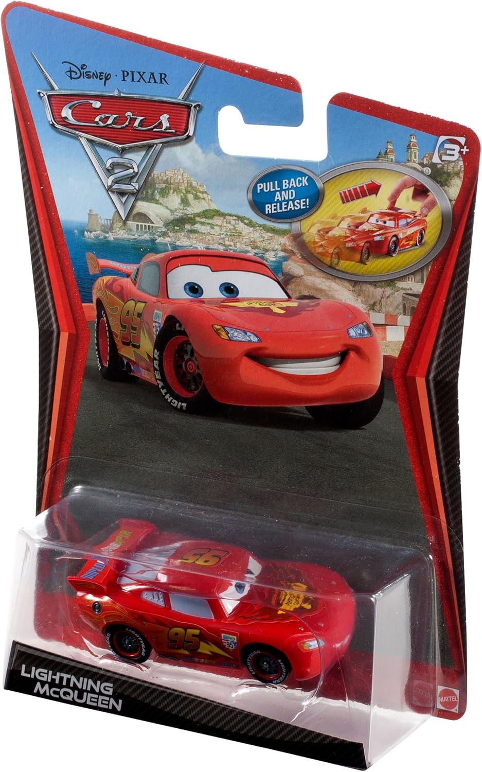Disney Cars 2 Pullbacks Lightning McQueen