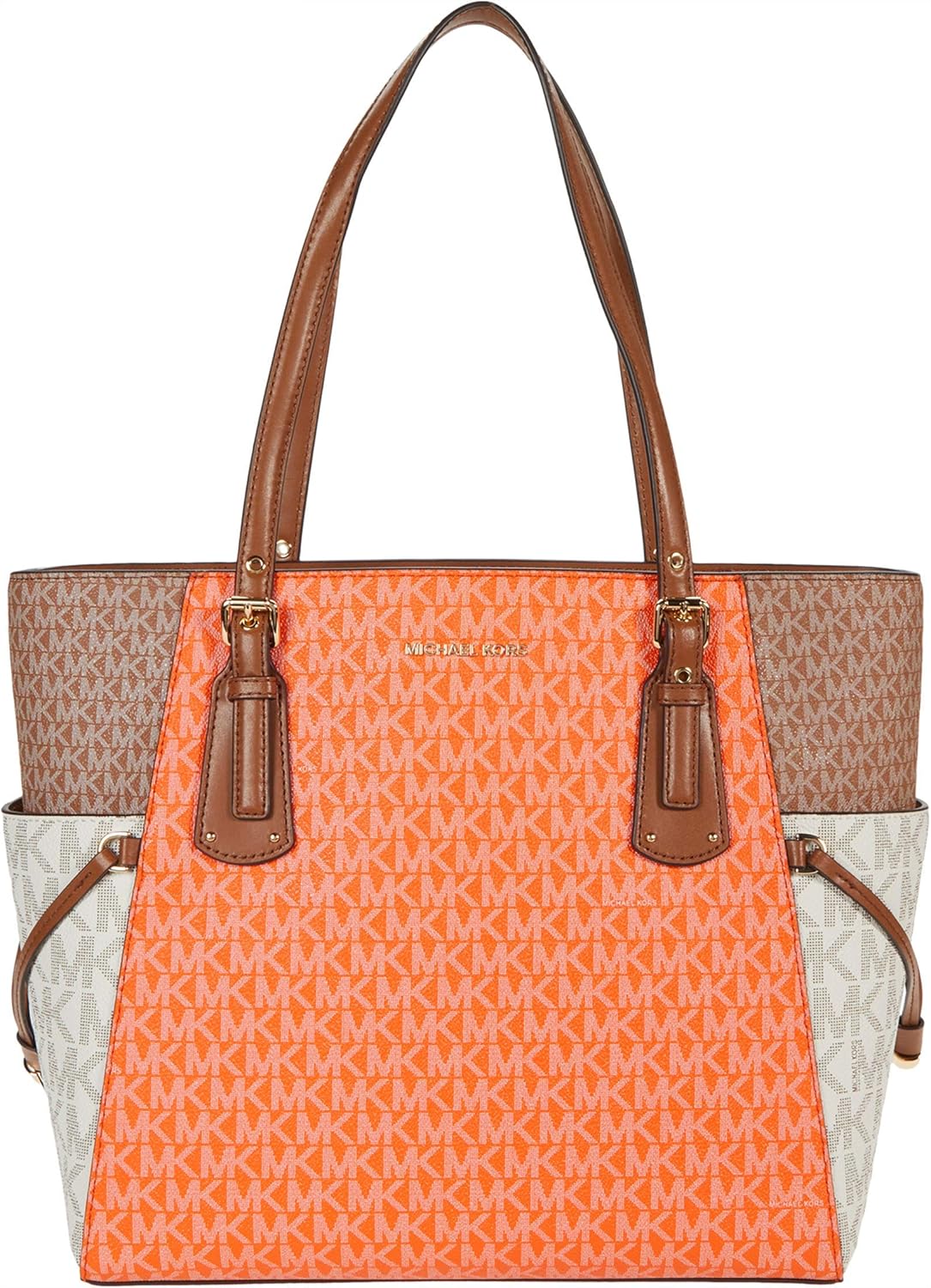 Michael Kors Voyager East/West Tote Clementine Multi One Size