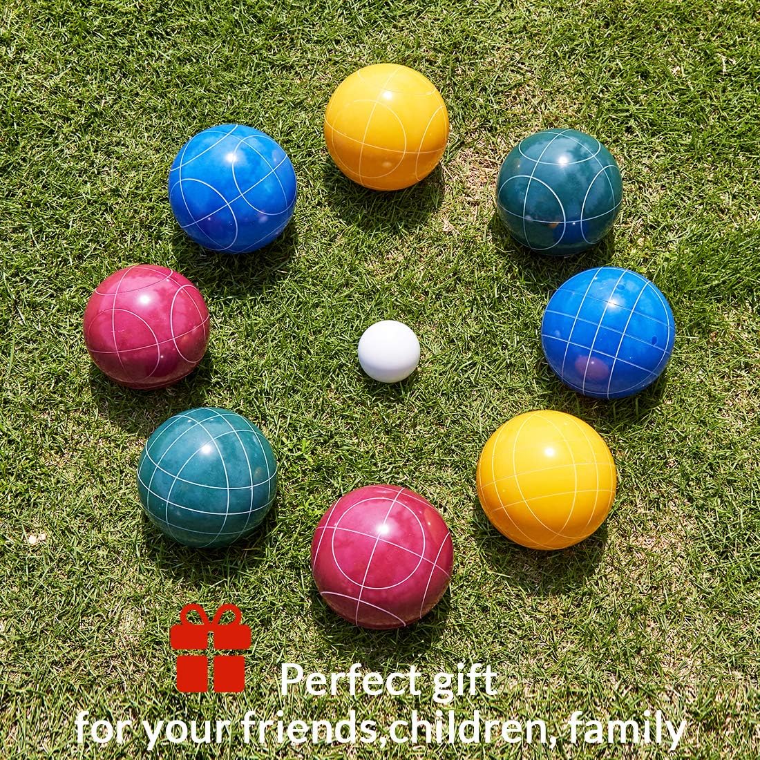 Outdoor Glow in The Dark Game Water Sports Lighted Bocce Ball Set