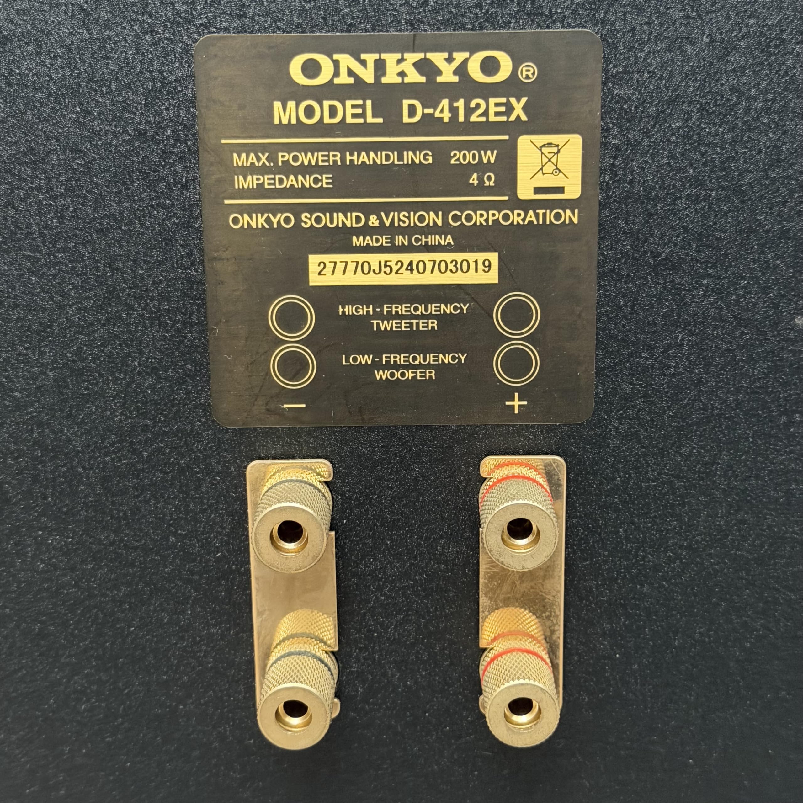 Amazon.co.jp: ONKYO スピーカーシステム(2台1組) D-412EX : 家電＆カメラ