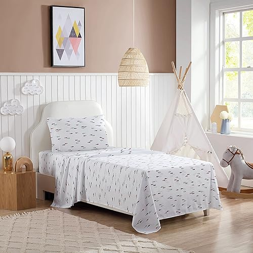 Miniatura 2 de Eddie Bauer Kids - Sábanas de tamaño matrimonial, ropa de cama resistente a las manchas para niños pequeños con fundas a juego, súper suave, ideal
