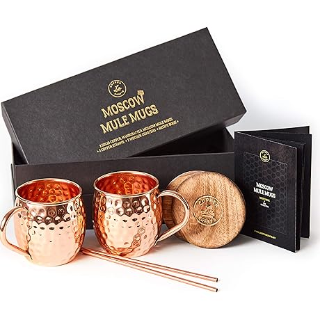 Moscow Mule Copper Mugs: Gifts for Every Occasion