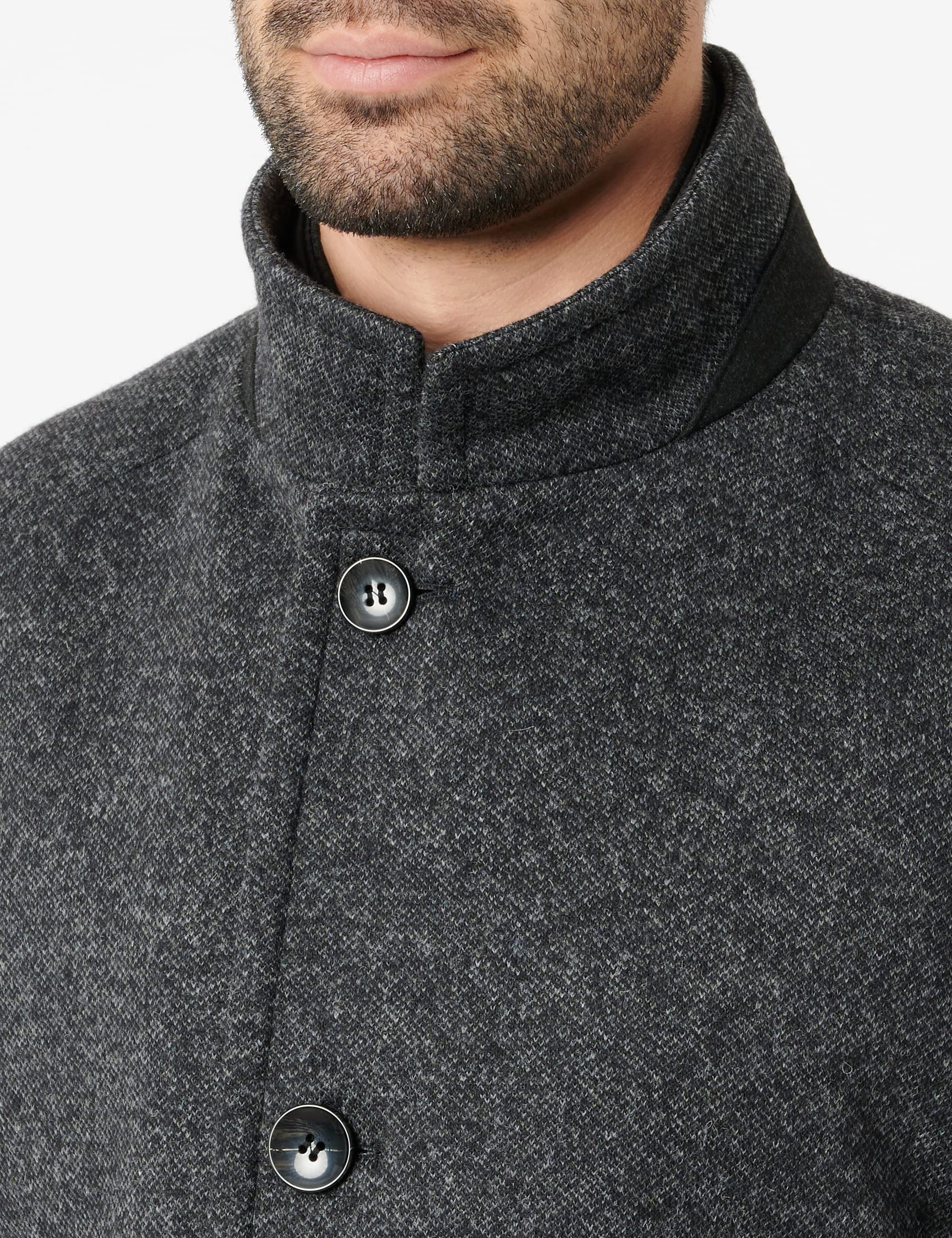 bugatti Herren Wollmantel