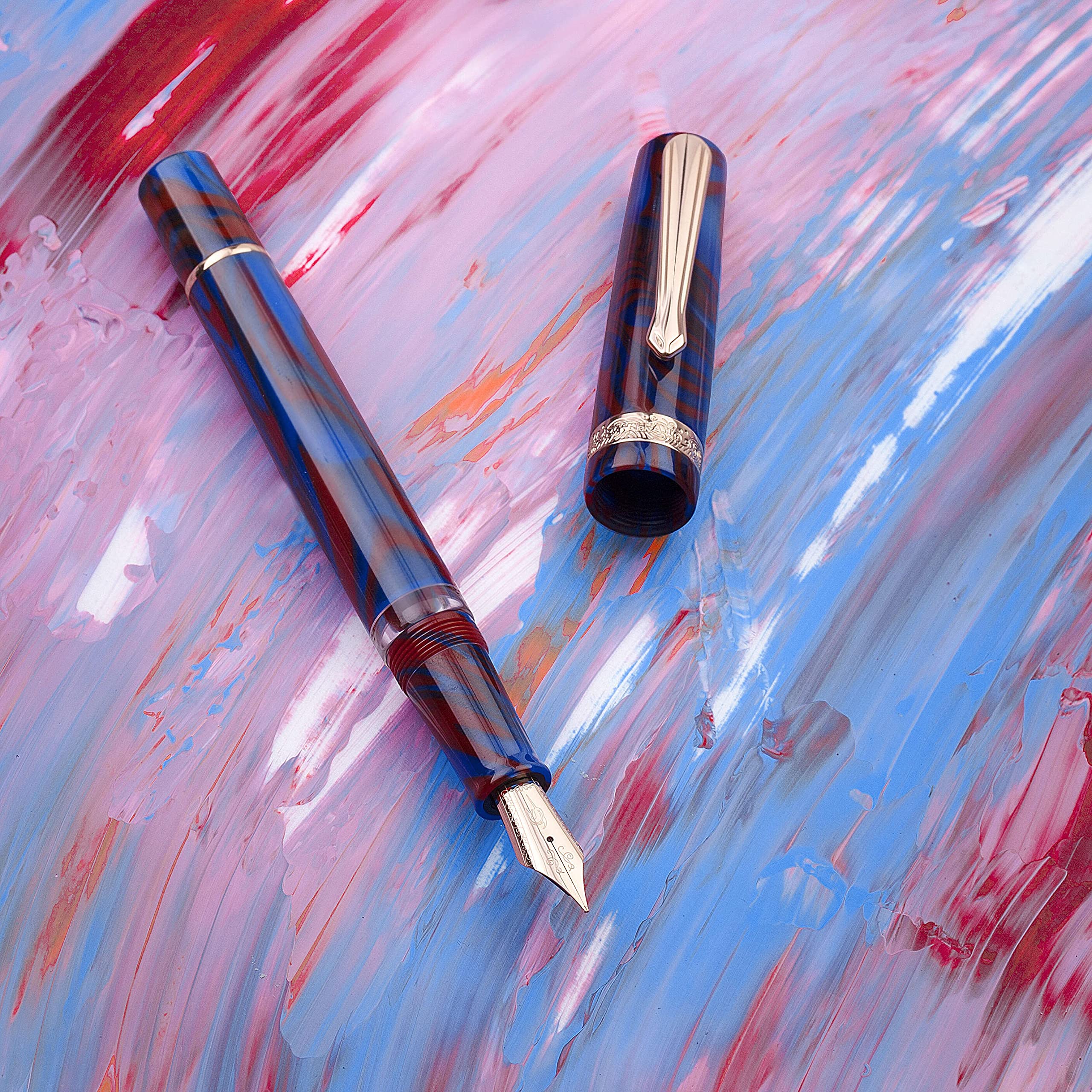 Amazon | Nahvalur Schuylkill 万年筆コレクション (スタブ(1.1mm