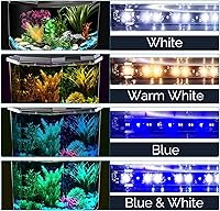 Vista 4 de KollerCraft, juego para acuario de 6.5 galones con filtro interior e iluminación LED