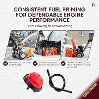 Vista 7 de CANAMAX 570682A 951-10639A - Bombilla de imprimación con línea de combustible, compatible con Craftsman MTD Tecumseh Cub Cadet Troy Bilt Yard