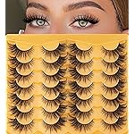 Fox Eye Lashes Wispy Faux Mink Lashes Fairy Cat Eye Lashes That Look Like Extensions Fake Eyelashes