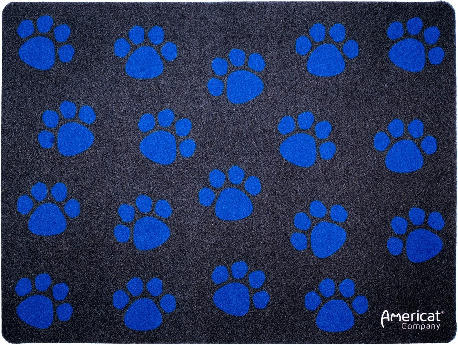 Cat Feeding Mat by Americat for Cat Food & Water Bowls