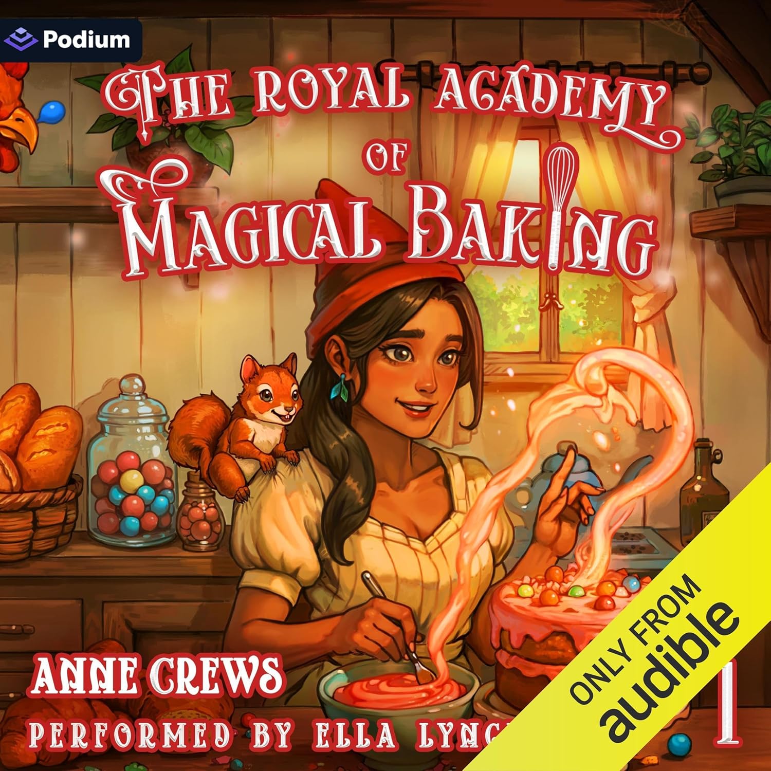The Royal Academy of Magical Baking: A Cozy Slice-of-Life Fantasy: The Royal Academy of Magical Baking, Book 1    
	                
	            

                 
                        Audible Audiobook 
                  
                        – Unabridged