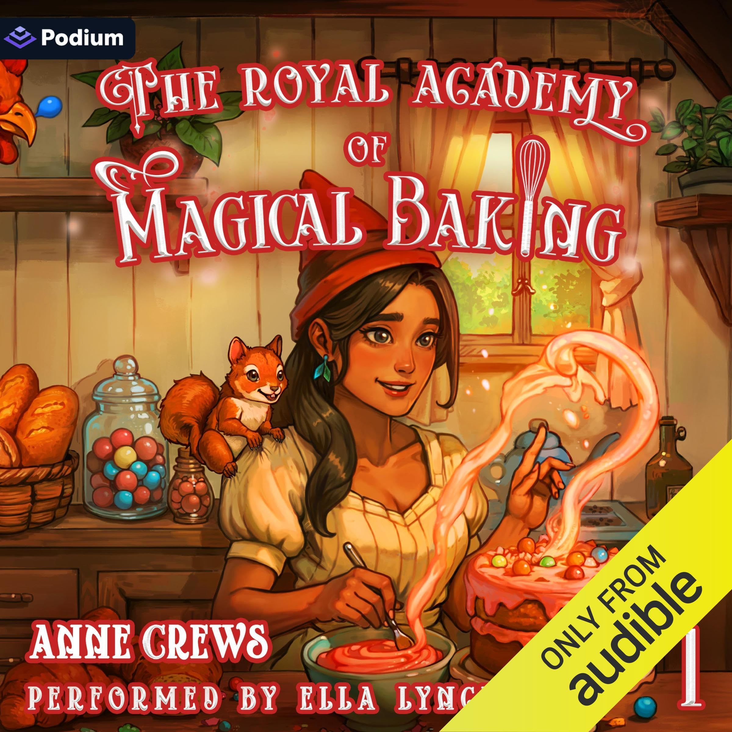 Cover art for The Royal Academy of Magical Baking: A Cozy Slice-of-Life Fantasy