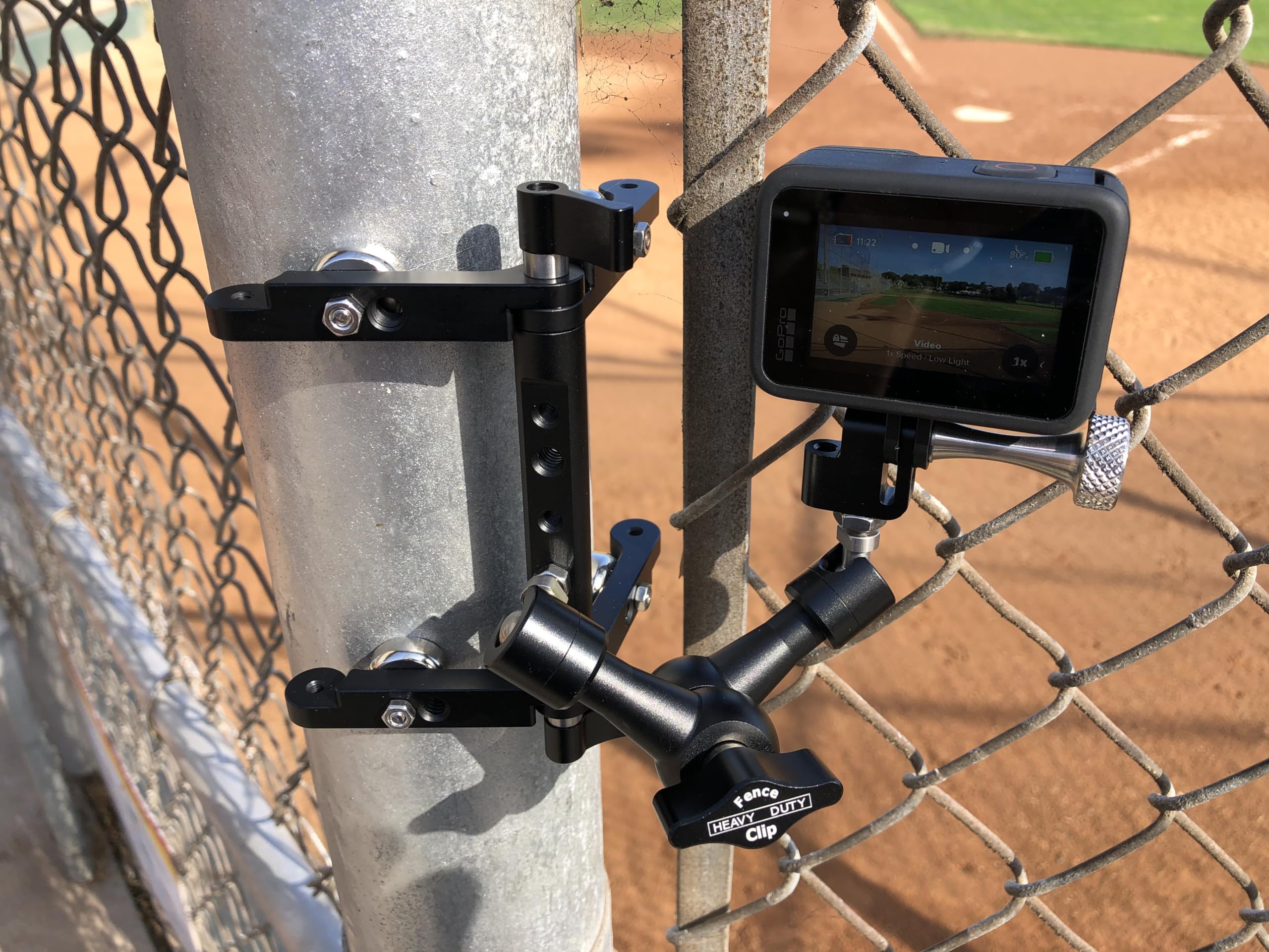 Amazon.com: FenceClip Post Mount (Action Camera) : Electronics