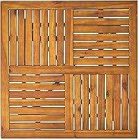 Vista 14 de Christopher Knight Home Hermosa - Juego de comedor de madera de acacia, 5 piezas, acabado de teca