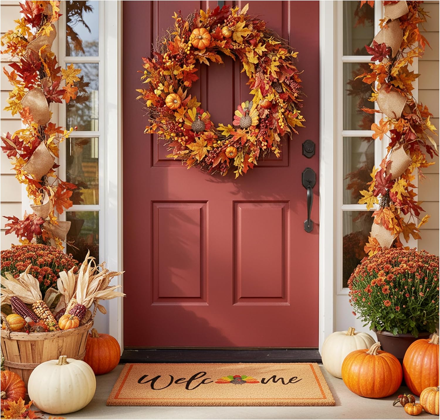 Calloway Mills Turkey Welcome Doormat (Multi, 17" x 29" x 0.60")