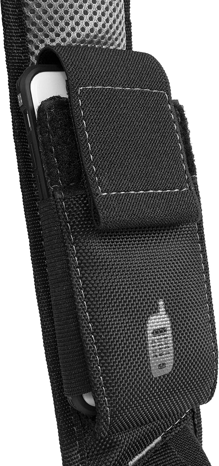 Dead On Tools - 1680 Denier Poly Carpenter’s Tool Belt with Suspenders (HDP400945) , Black - - 