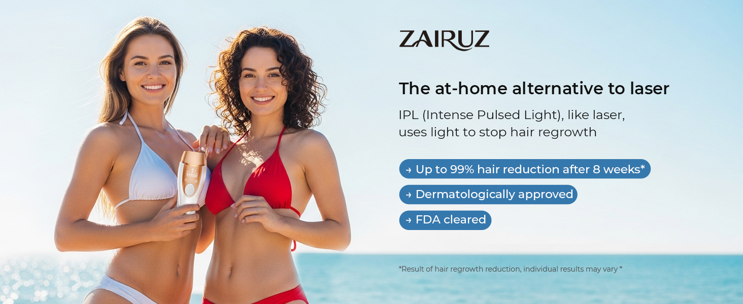 Amazon.com: IPL Laser Hair Removal for Women, 41°F Ice-Cooling