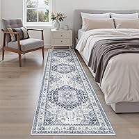 Vista 87 de Madane Alfombra Pasillera Lavable - Alfombras Pasilleras 2x6 para Pasillos de 6 Pies Antideslizante Vintage Alfombra Pasillera de Cocina