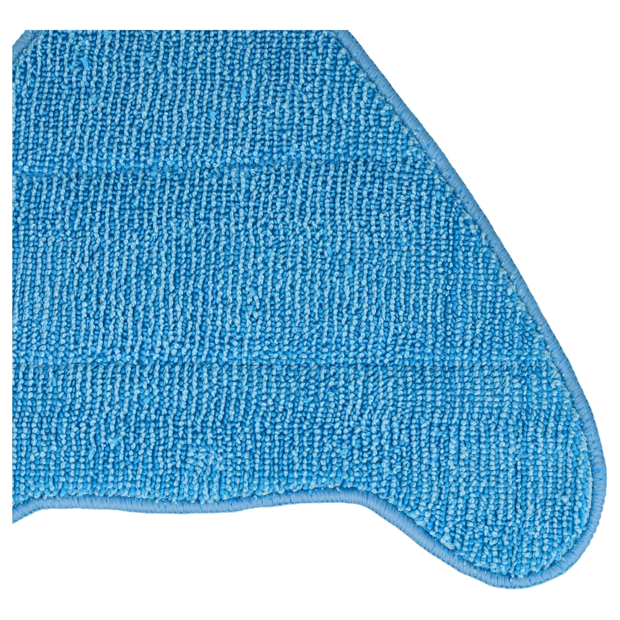 Vhbw 4 Panni In Microfibra Per Pulitrice A Vapore Dirt Devil Royal Steam & Swing M350 - Ricambio Lavabile E Riutilizzabile, Bianco, 34x20 Cm - 2