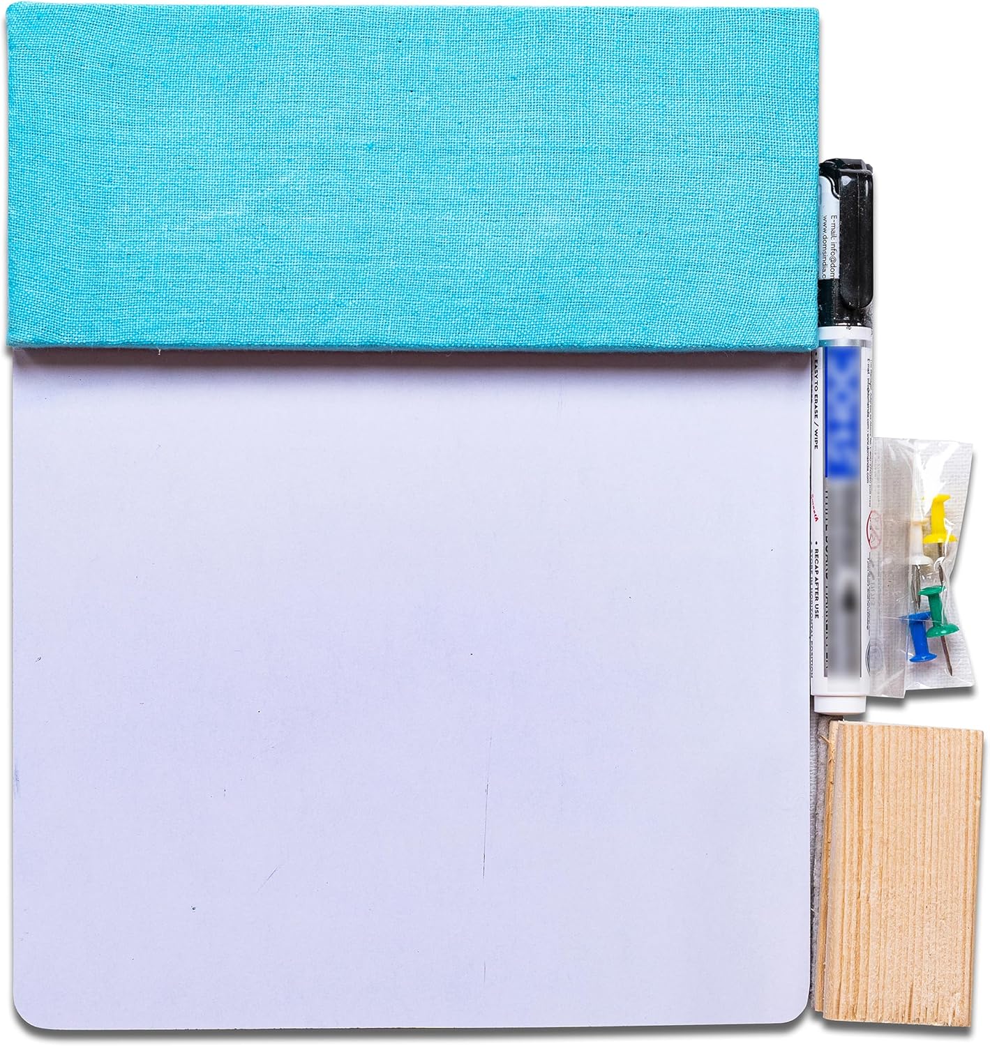IVEI Pin Board + whiteboard, Combination Board - Small (Blue)