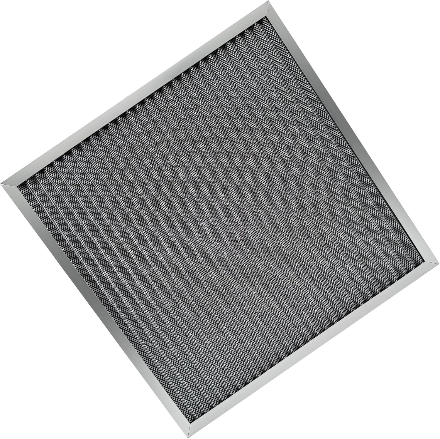 Washable Aluminum Furnace Air Filter, MERV 5, Electrostatic Reusable HVAC Filter (2 inch, 20" x 20" x 2")