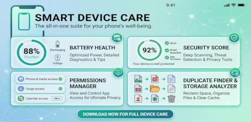 Smart Device Care: Phone Health – vue 8