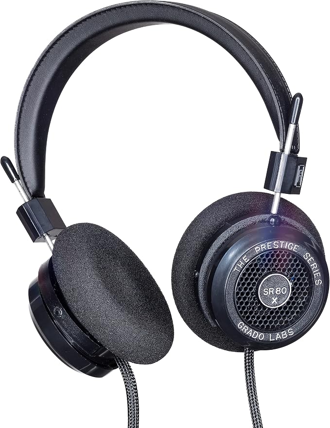Grado SR80x Prestige Series open-back on-ear headphones