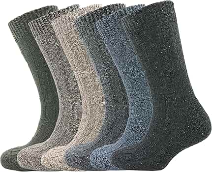 12 Paia Di Calzini Termici Da Lavoro Da Uomo Per Stivali, Spessi - Foto 11