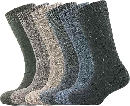 Heat Holders - 3 Paia di Calzini Termici Invernali Spessi per Uomo HEAT